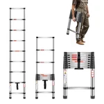 Vevor Telescoping Ladder Stainless Steel Extension Step 8.5 Ft Portable Ladders. Fixed Price $63.90.