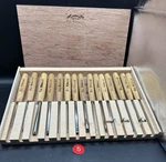 Set Of 15 Vintage Pfeil Swiss Made Wood Chisels/woodworking Carving Tools. Fixed Price $350.00.
