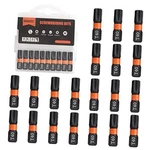 Baidets Pro T40 Bit Assortment - Screwdriver Bits Set 20pcs, 25mm 25mm-t40. Fixed Price $17.64.