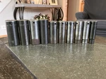 Snap-on Sim160 - Sim340 1/2" Drive 6 Pt. Deep Impact 10 Pc. Socket Set / Usa. Fixed Price $105.00.