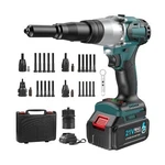 2-in-1 Cordless Rivet Nut Gun Set (10-24 & 1/4 5/16 3/8), Portable Batter.... Fixed Price $243.68.
