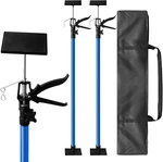 Adjustable Cabinet Jack 2-pack, Supports 154 Lbs, Extends 45-114 Inches, Blue. Fixed Price $77.99.