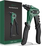 Jigiu Pop Rivet Gun With 200pcs Rivets,single Hand Set Tool K.... Fixed Price $33.83.