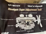 Sporgain Pistol Sight Pusher Tool For Handguns Front Rear Adjustment Parts. Fixed Price $139.99.