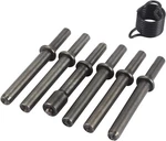 7 Pcs Great Heavy Duty Smoothing Pneumatic Air Rivet Hammer Tools Kit Black. Fixed Price $33.11.