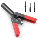 Rivet Gun Set With 3 Sizes Nylon Blind Rivets, 30 Pieces, Hand Riveter Suitab.... Fixed Price $27.81.