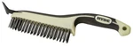 New Hyde Tools 46834 11.75" Maxx Grip Steel Wire Brush With Scarper. Fixed Price $7.33.