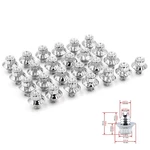 Rtrhinotuning 50pcs Wheel Top Diameter 13mm, Thread 6.9mm, Chrome. Fixed Price $31.30.