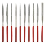 Litoexpe 10-piece Mini Needle File Set, 2x100mm File, Silver, Red. Fixed Price $10.52.