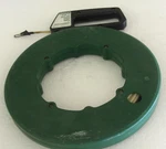 2 Greenlee 1- 436-5 Nylon Fish Tape 50 Ft, 438-5 Steel. Fixed Price $45.00.