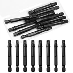 Phituoda 10 Pack 1/4 Inch Square Impact Adapter Bit, Hex Socket Adapte.... Fixed Price $19.80.