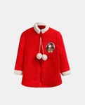 Santoro Gorjuss Girls Jacket 67045 Red Sherpa Fleece. Fixed Price $48.12.