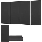 Vevor 4 Pcs Acoustic Wall Panels 2 In Thick 23.6 X 11.8 Self-adhesive Black. Fixed Price $71.39.
