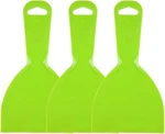 Uxcell Putty Scraper 4" Plastic Flexible Knives Disposable 4", Green. Fixed Price $10.04.