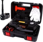 Rogtz Electric Hydraulic Car Jack Kit 5 Ton 12v Portable Lift Black Only. Fixed Price $126.96.
