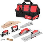 Goldblatt 8 Pieces Masonry Hand Tool Set Includes Finishing Trowel, Gauging Trow. Fixed Price $76.12.