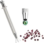 4-prong Diamond Gem Tweezers New Beads Pickup Tool Holder. Fixed Price $8.08.