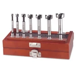 Woodriver High-carbon Steel 7-piece Forstner Bit Set. Fixed Price $61.98.