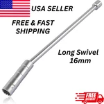 New 16mm Thin Wall Magnetic Swivel Spark Plug Socket 12-point Removal Tool. Fixed Price $10.50.