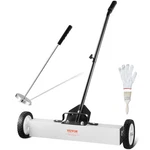 Vevor 24-inch Magnetic Sweeper With Wheels Telescoping Pickup Tool. Fixed Price $58.90.