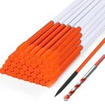 Driveway Markers 4 Feet 30pcs, 5/16 In Dia Snow Stakes With Reflective Tape, Hig. Fixed Price $69.52.