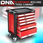 Garage Warehouse Workshop 6-drawer Plastic Top Tray Rolling Tool Cabinet Chest. Fixed Price $330.74.