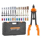Rivet Nut Tool 16in Rivnut Kit 13 Pcs Mandrels And 186 Nuts. Fixed Price $41.99.