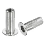 M10 Multi-grip Rivet Nuts, 8pcs Pre-bulbed Insert Nut 304 Stainless Steel. Fixed Price $24.40.