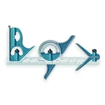 Westward 4ku80 Combination Set, 12 In, 4 Pc, Blue. Fixed Price $128.99.