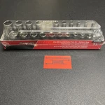 Snap-on Tools 222sffsfdt 22pc 3/8"dr 1/4-7/8" Shallow/deep Socket Foam Set. Fixed Price $500.00.