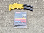 Stanley Mr77 Professional Swivel Head Rivet Gun With Some Riverts. Fixed Price $18.88.