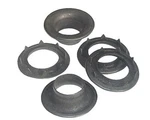 (144) Osborne No. B2-4 Black Grommets & Spur Washers, Size 4: Hole 9/16" (13352). Fixed Price $99.99.