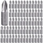 100 Pack Reduced Phillips Drywall Screwdriver Bits 1 Inch #2 Drywall.... Fixed Price $29.23.