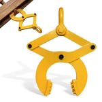 Bisupply Pallet Puller Clamp In Yellow 6000 Lb Pound Capacity. Fixed Price $69.99.