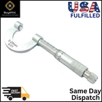 Economical Outside Micrometer, Chrome Plated Finish, Ratchet Stop, 0-25 Mm Range. Fixed Price $14.24.