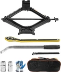 2 Ton Scissor Jack Stand Kit With Lug Wrench Portable Tire Change Tool Car Suv. Fixed Price $60.16.
