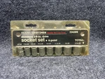 Sears Craftsman Socket Set 3/8" Drive 6 Point Sae Made In Usa 934304 Nos. Fixed Price $28.79.