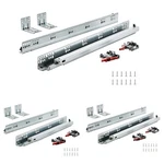 Vevor 6 Pairs 15"/18"/21" Soft-close Drawer Slides Bottom Mount Full Extension. Fixed Price $59.39.