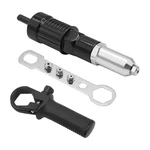 Duscoke Pop Rivet Gun Adapter Kit, Drill 6.59 0.35 Inch, Multicolor. Fixed Price $26.05.