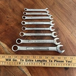 Craftsman 8 Pc Open End Wrenches Metric 8mm-18mm Made In The Usa. Fixed Price $38.39.
