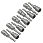 10pcs 1/2 Inch/ 12.5mm Hex Nut Driver Magnetic Extension Socket Drill Bit Holder. Fixed Price $19.03.