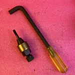 B.f Goodrich C-722 3124 5/16 -24 Rivnut Rivet Nut Fastener Installation Tool Usa. Fixed Price $60.00.
