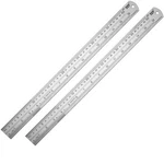 Zztx Ruler Metal Straight Edge Stainless Steel 16 Inch Set Rulers.... Fixed Price $11.45.