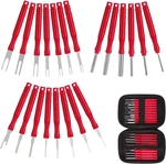 Upgraded Terminal Removal Tool Kit, 21pcs Electrical Pin 21 Pcs Red. Fixed Price $15.22.