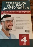 Artcraft Optical Protective Visor Full Face Safety Shield 4 Pack. Fixed Price $6.22.