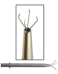 4 Prong Diamond Gem Tweezers Parts Beads Jewelry Ball Grabber Pickup Tool Holder. Fixed Price $8.25.