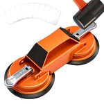 Floor Gap Fixer Tool Kit With Mallet, 10pcs Washable Pads & Gloves, Suction Cup. Fixed Price $73.51.