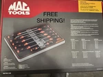Mac Tools Sdrb12fno 12 Pc Screwdriver Set Orange.. Fixed Price $149.99.