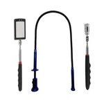 Claw Type Flexible Picker With Led Light, Telescopic Inspection Mirror L.... Fixed Price $27.15.