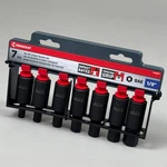 Crescent (7 Pc) Assorted Sizes X 1/2 In. Metric 6 Point Hex Bit Socket Set Cimbs. Fixed Price $20.16.